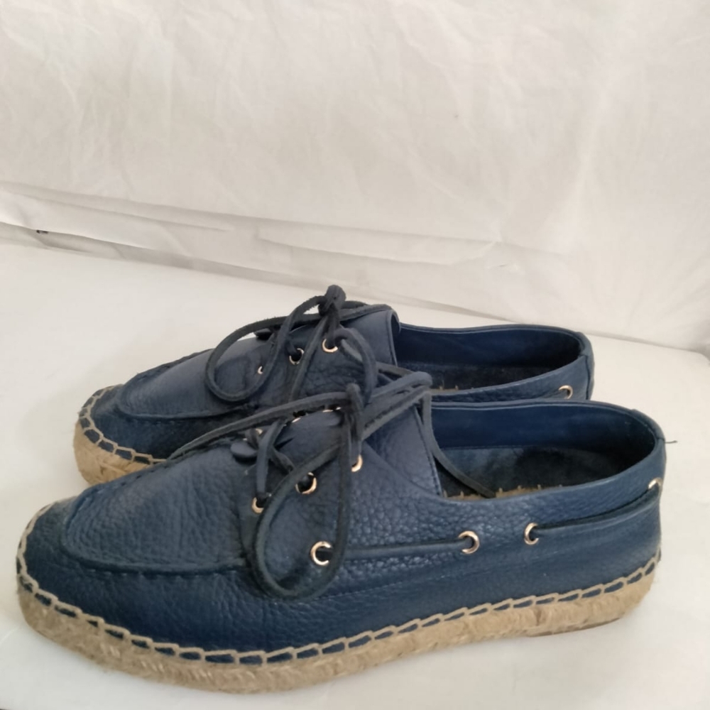 Tory Burch Skipper Boat Espadrille oxford size 7 - Picture 5 of 14
